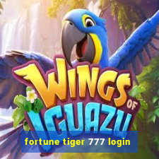 fortune tiger 777 login